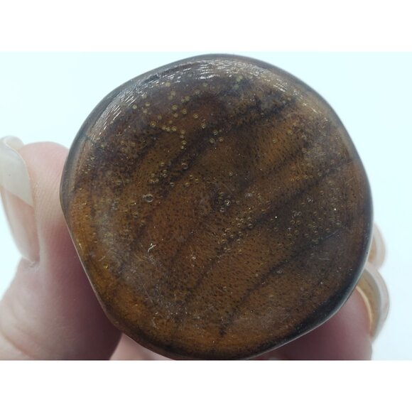 Shaving Brush Wood Handle Badger Bristles Made In West Germany Vintage - Picture 4 of 5